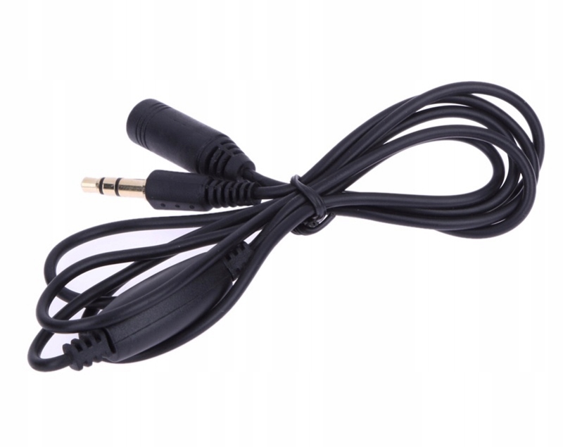 PRZEDŁUŻACZ DO SŁUCHAWEK REGULACJA GŁOŚNOŚCI 1,2m Rodzaj słuchawek nauszne