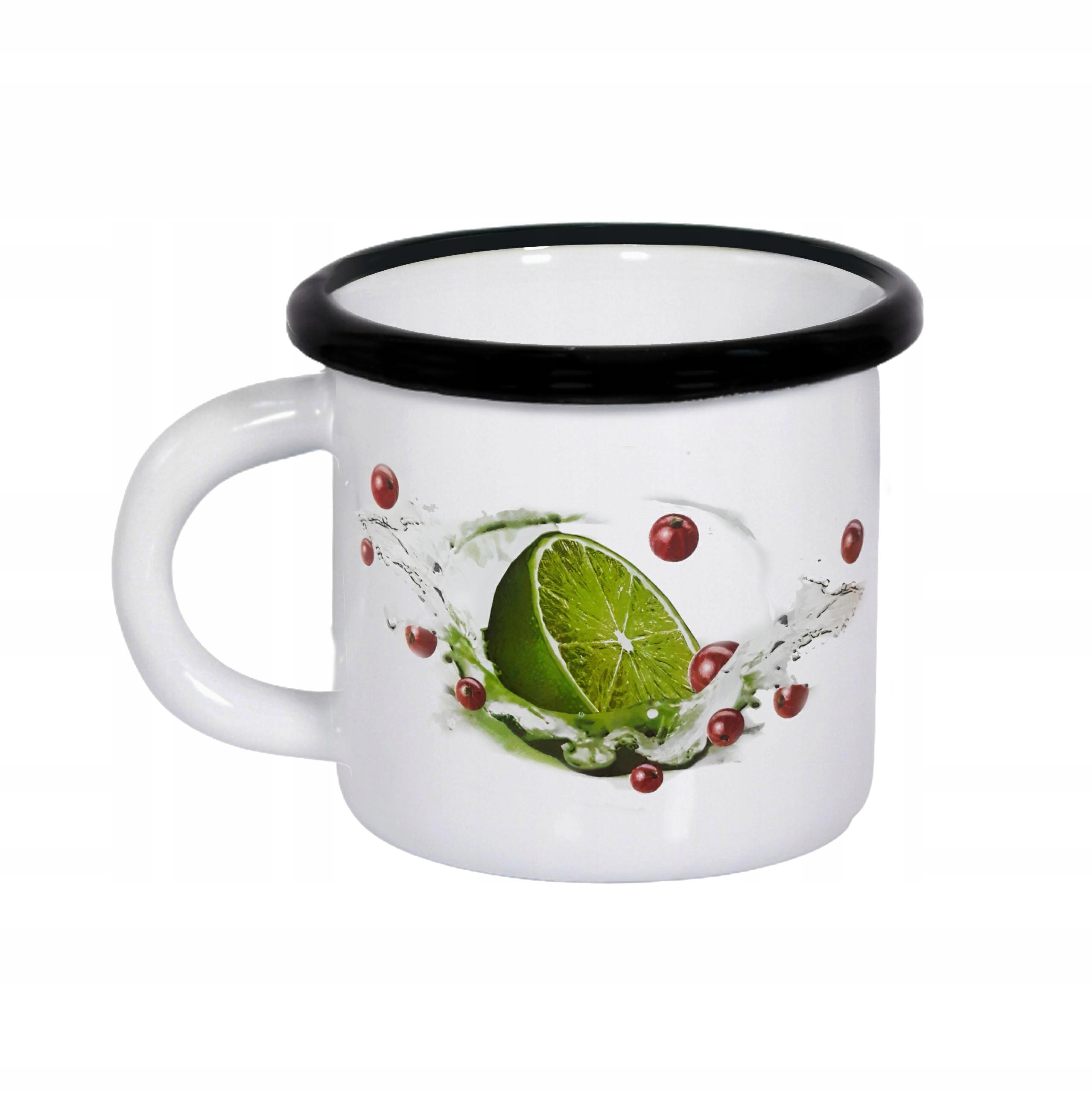 

Kubek emaliowany garnuszek 7cm 0,25L Limonka