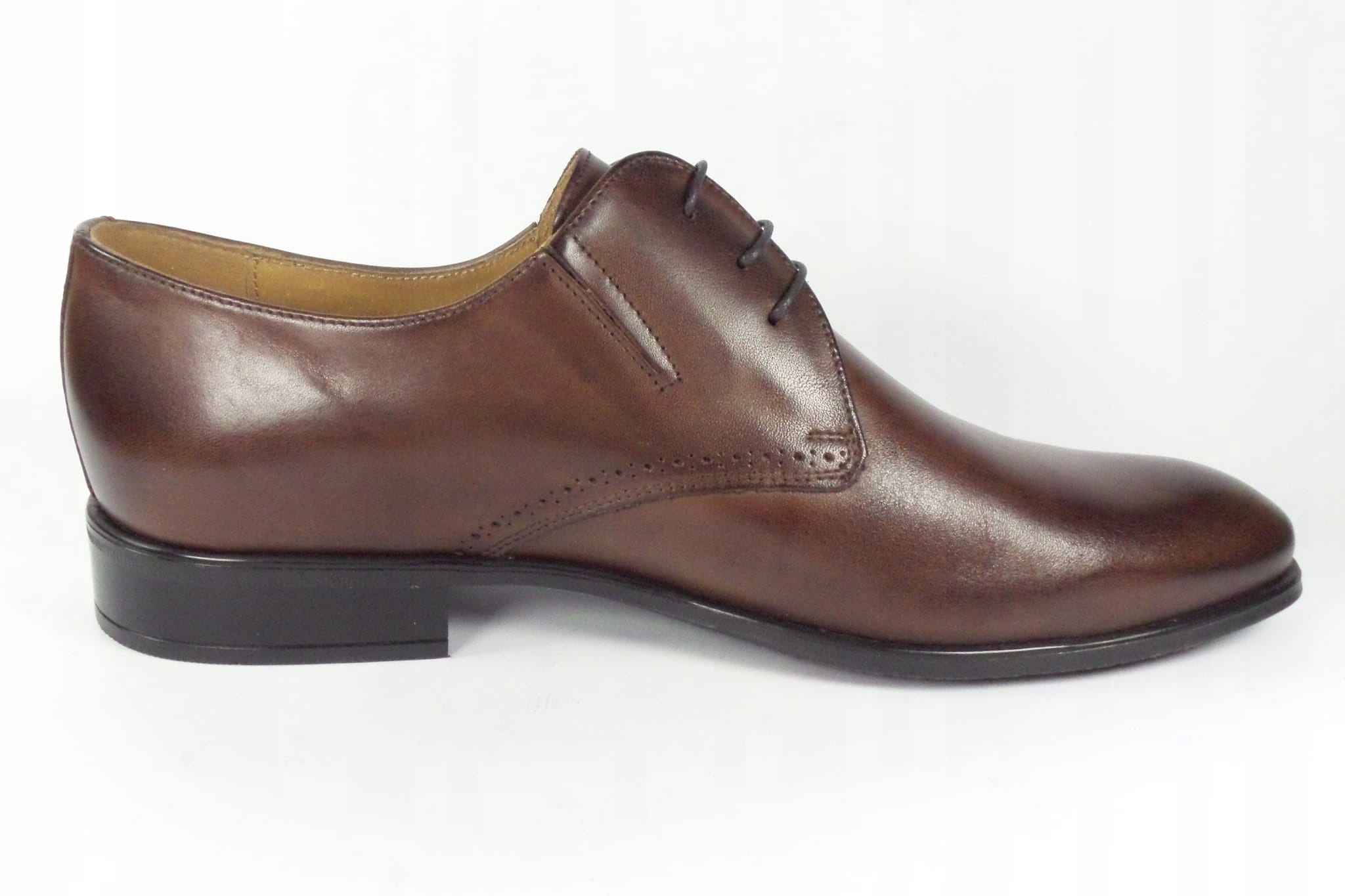 PÓŁBUTY PANTOFLE TRIO 3611 BRĄZ R41 Nosek szpic