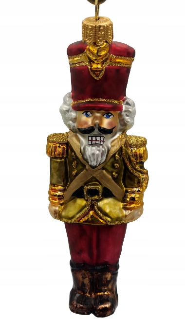 

Bombki Choinkowe Szklane Nutracker 14cm