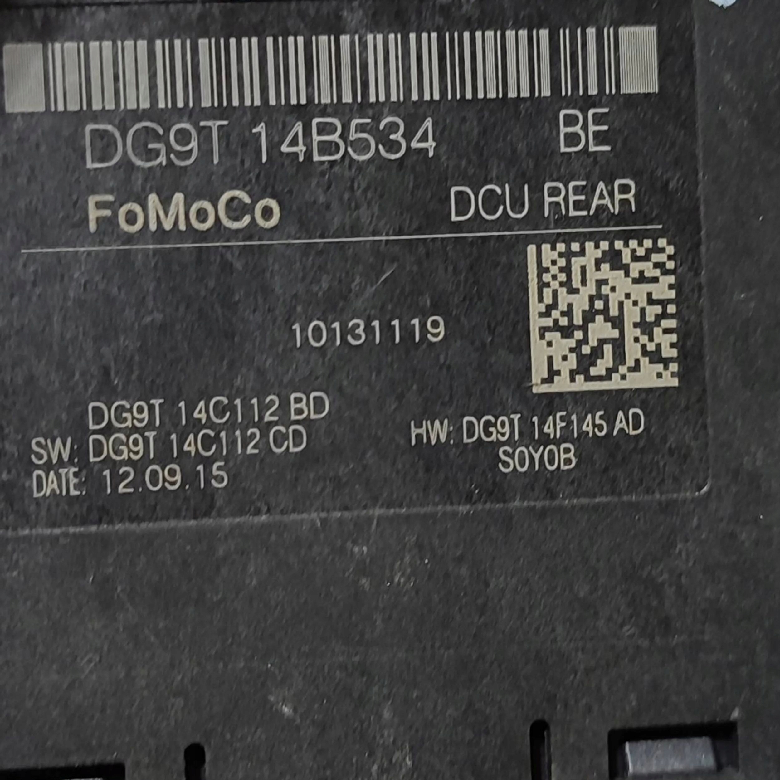 Ford Mondeo MK5 16r 2.0TDCi rear part side left module door