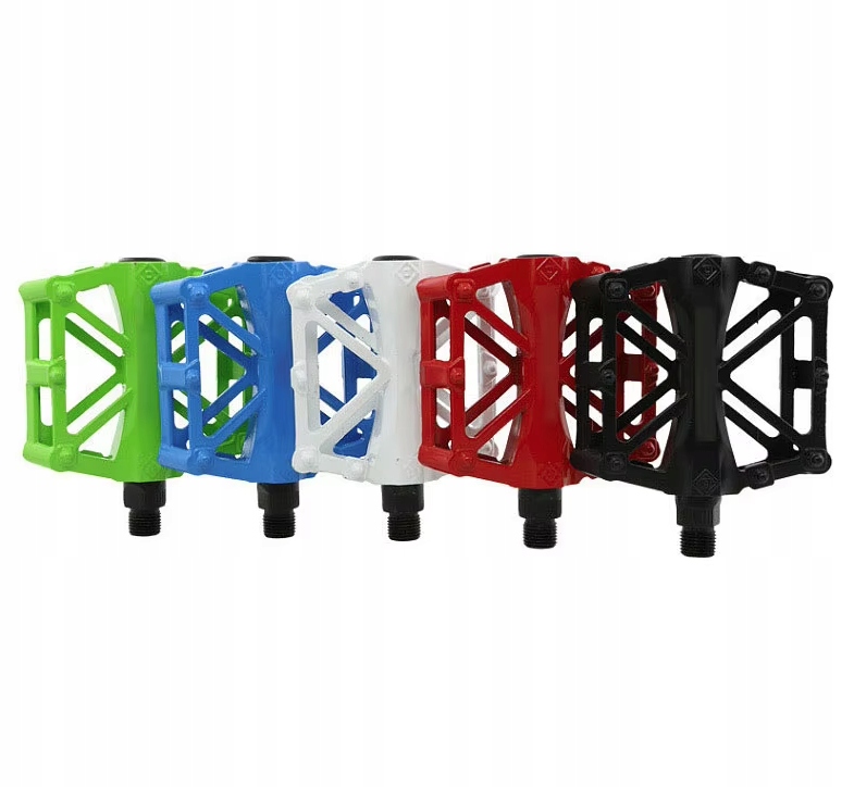 2x PEDAŁY ROWEROWE DO ROWERU ALUMINIOWE MTB GÓRSKI MIEJSKI KOLARZ ANTYPOŚLI Kolor dominujący czarny