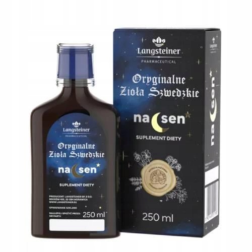 2 x Langsteiner Oryginalne Zioła Szwedzkie płyn na sen 250 ml