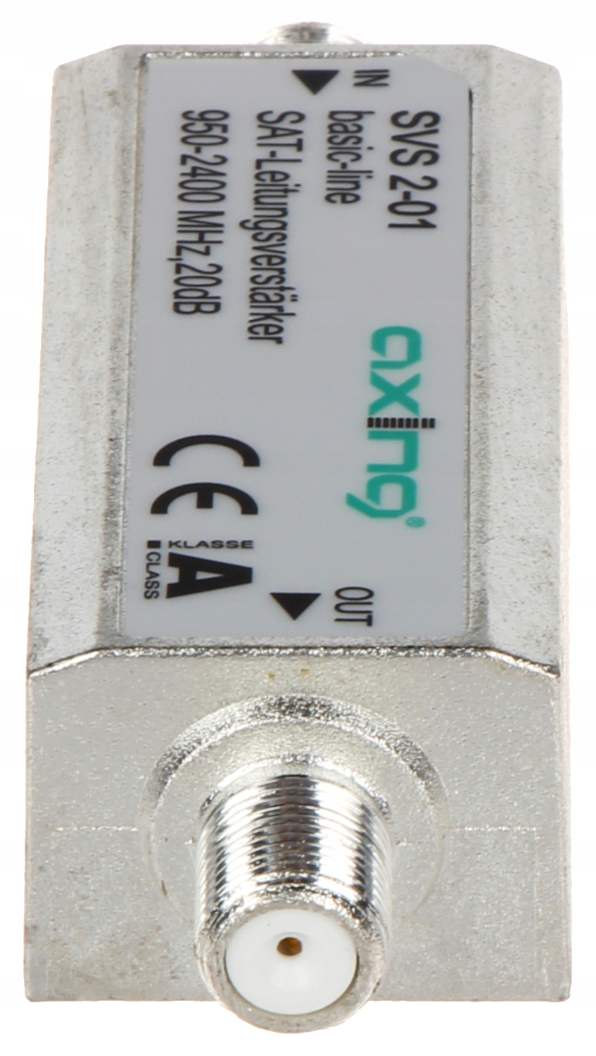 Wzmacniacz satelitarny SVS-2-01 20dB Axing Model SVS 2-01