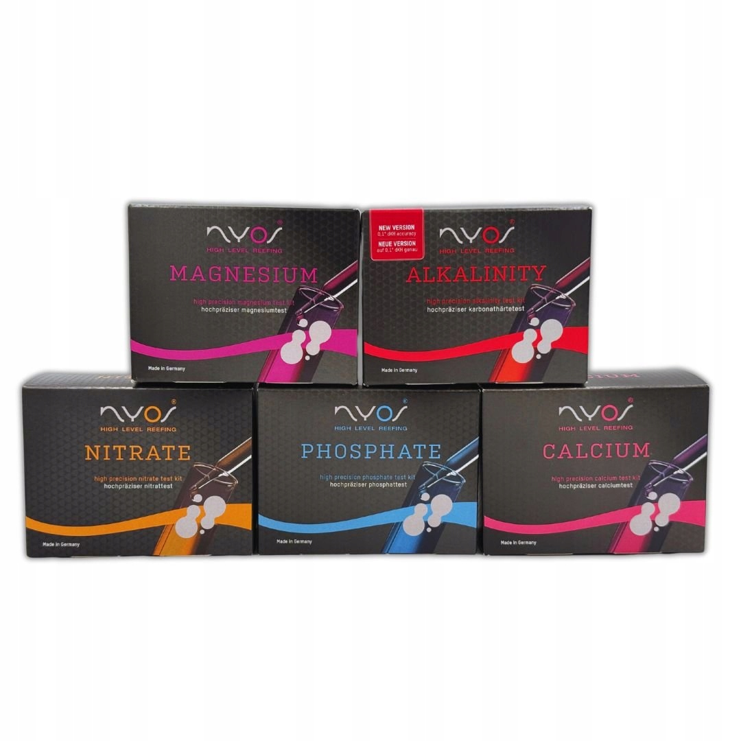 Levně Sada Testů Pro Vodu Mořské Akvárium Analýza Parametrů Reef Test Kit