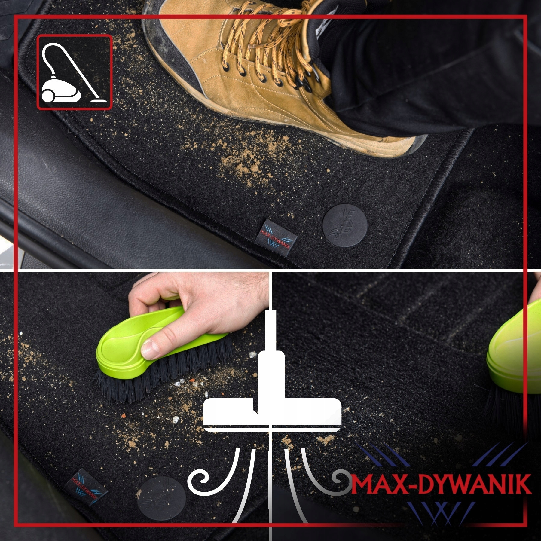 Renault Espace IV 02-14 Dywanik z HAFTEM Liczba elementów 1