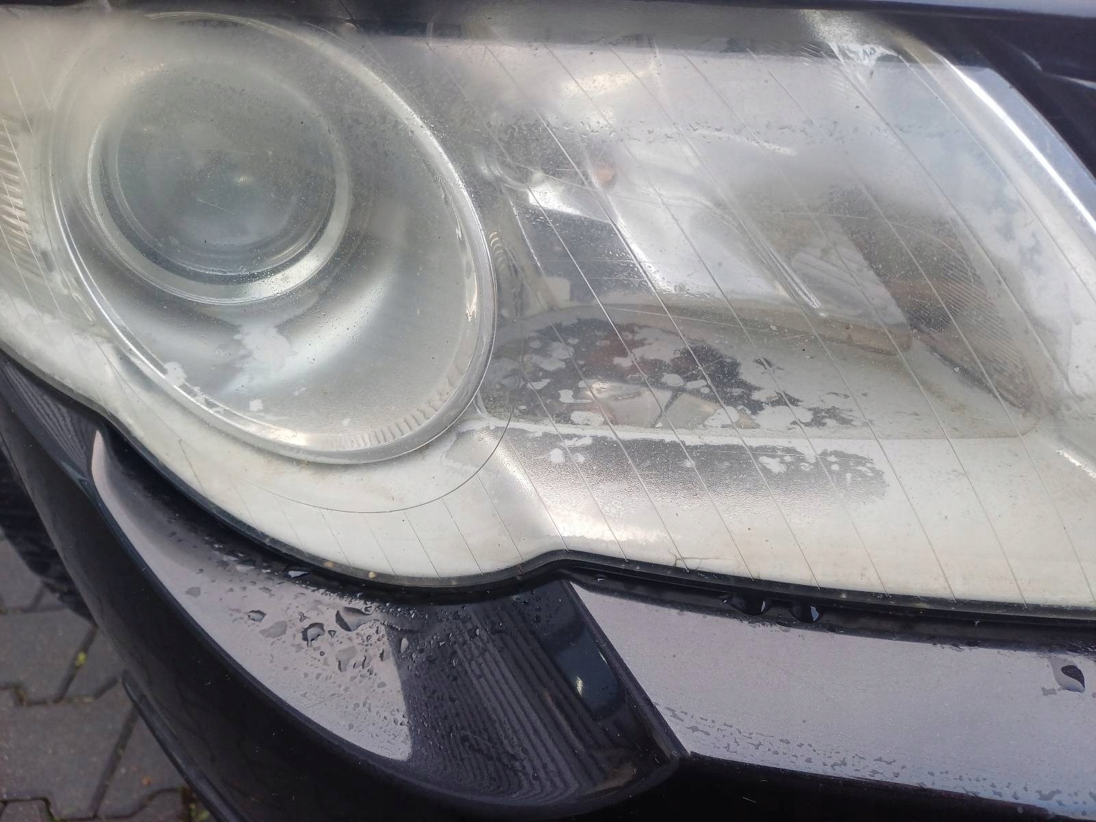 complete front VOLKSWAGEN PASSAT B6 LC9X bonnet bumper fenders lights