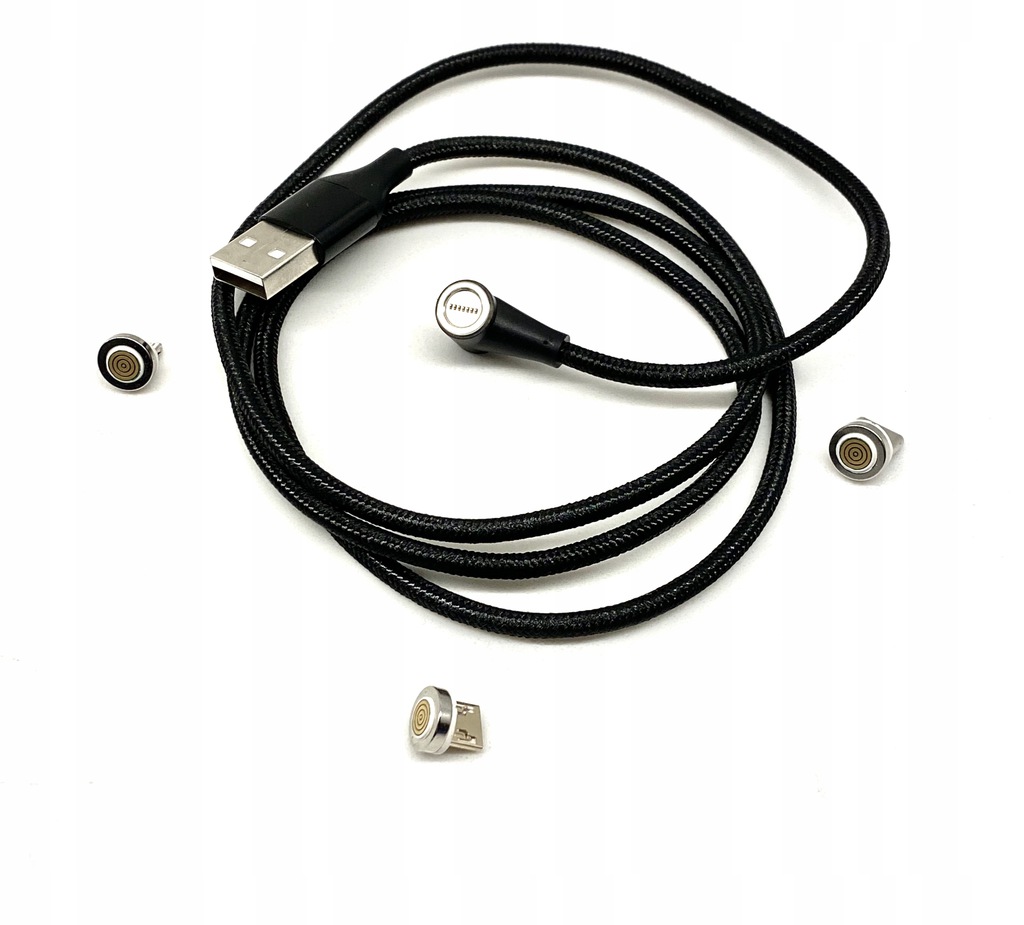 

Kabel Magnetyczny 3w1USB-C Micro Lightning
