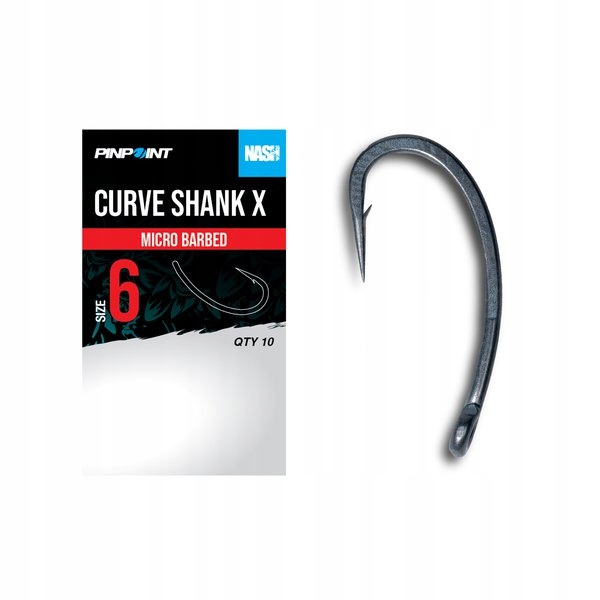 Haczyk Nash Curve Shank X Roz. 4