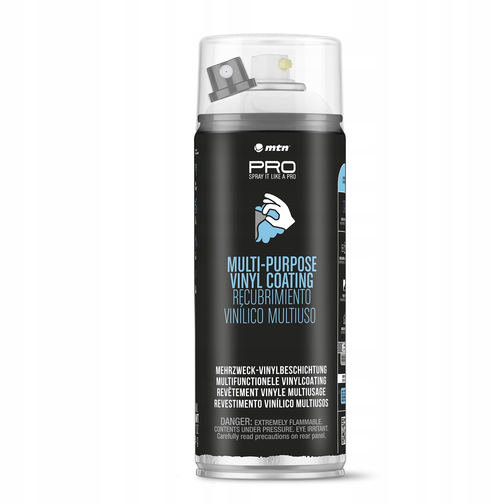 Guma w sprayu płynna guma 400ml montana srebrny metalik aluminium