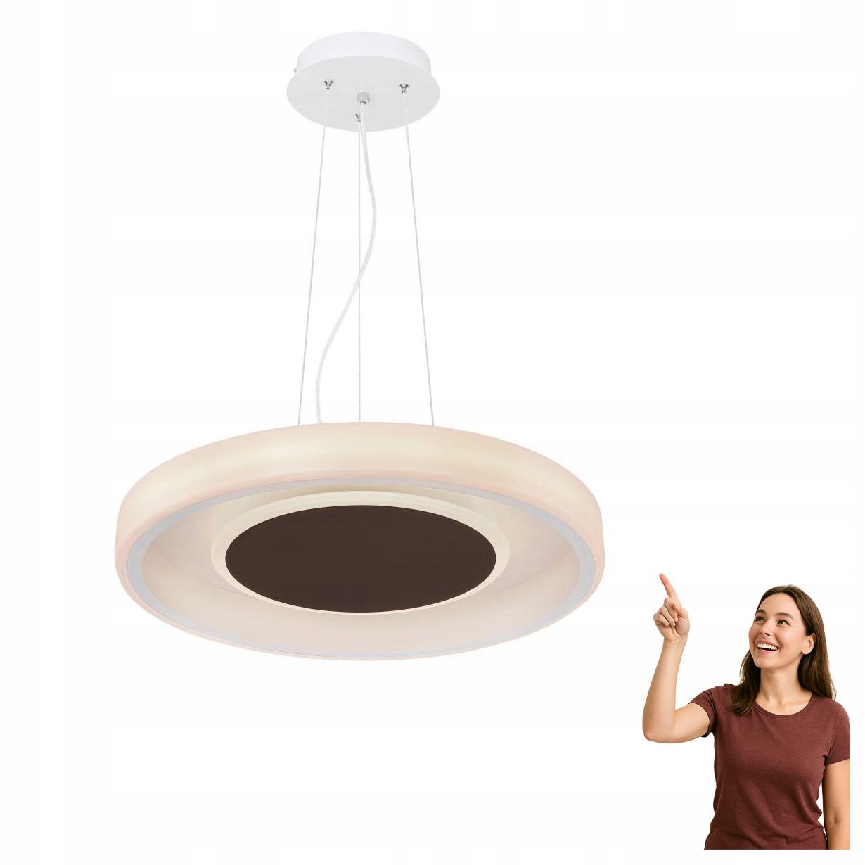 Led závesná lampa 40W Goffi 48398-40H Globo