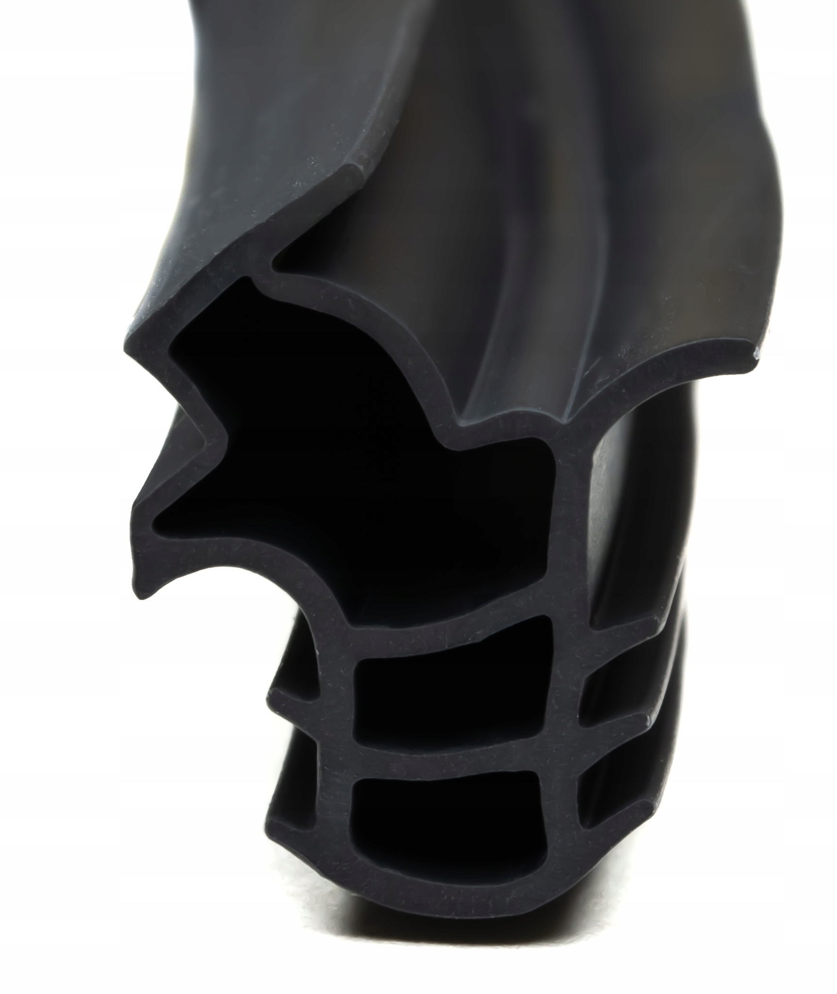 USZCZELKA GRUBA CZARNA drzwi STALOWE ościeżnica prog metalowy 6 mb Marka inna