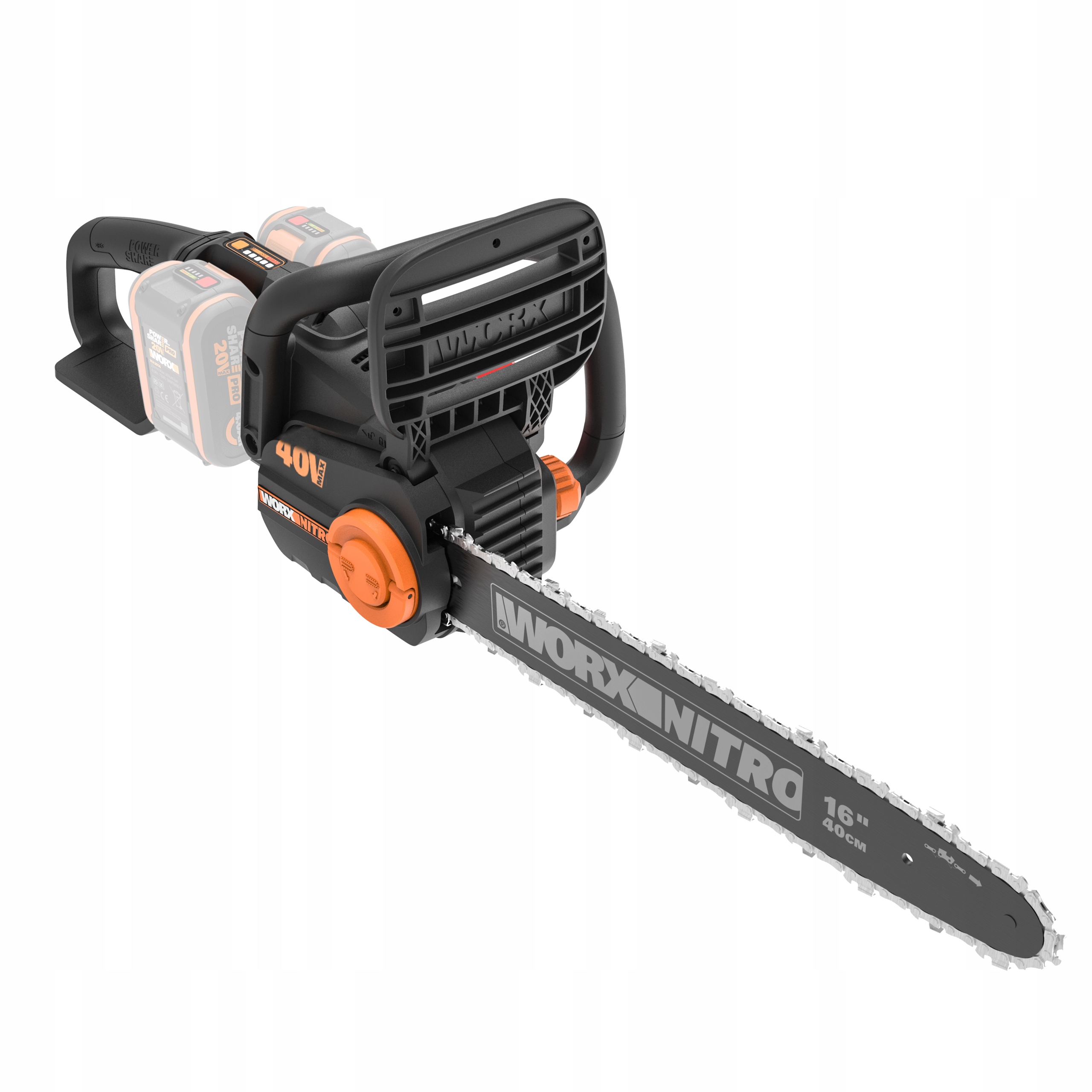 

Pilarka łańcuchowa akumulatorowa Worx WG385E.9 40V