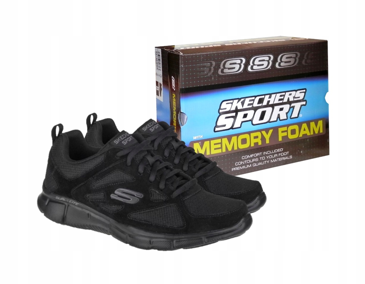 Pánské Sportovní Boty Sneakers Skechers Equalizer 52748-BBK vel. 41