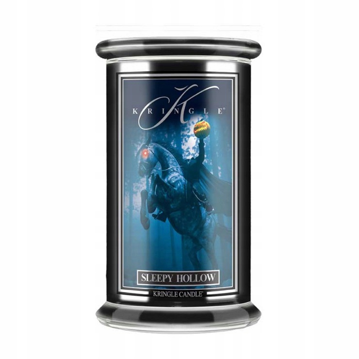 Sleepy Hollow Kringle Candle velká svíčka se dvěma knoty série Halloween