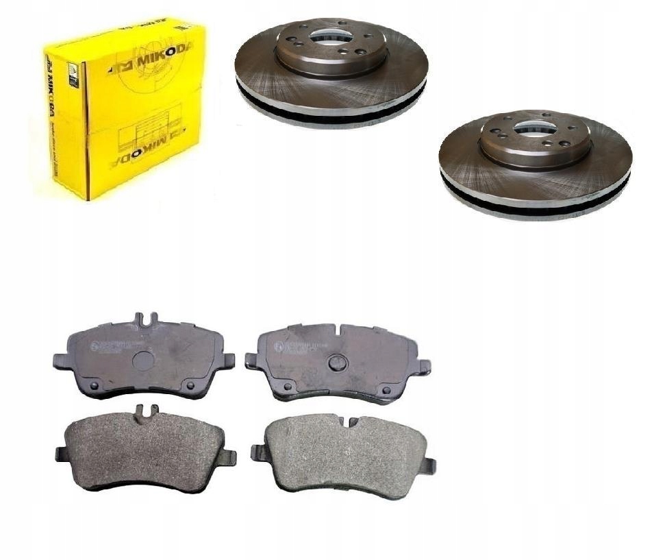 Kotouče Mercedesc Slk R171 Přední 288 MM Sada