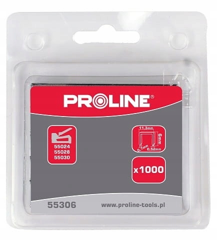

Proline Zszywki hartowane typ 53, 12mm 55312