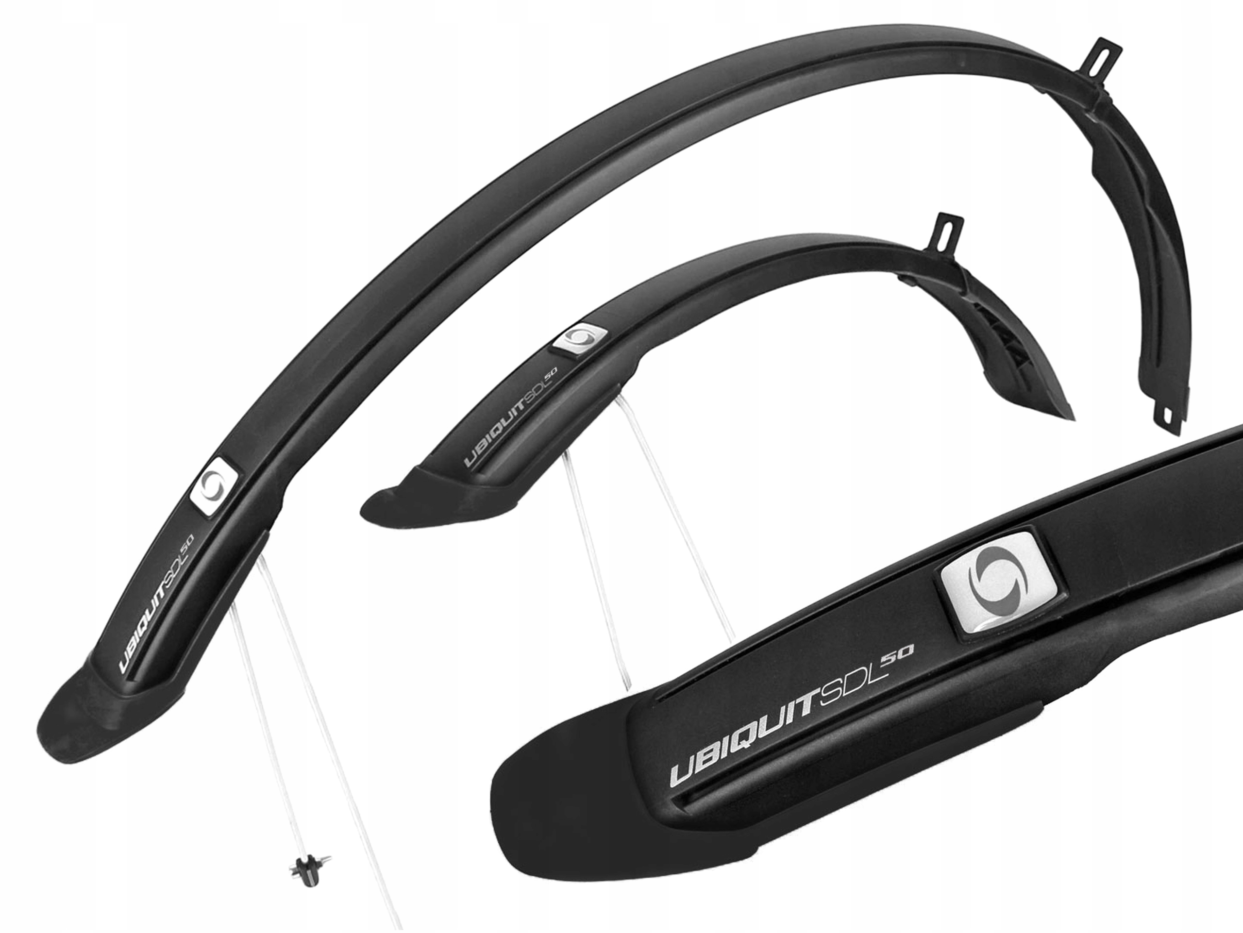 

Błotniki rowerowe Simpla 28'' Ubiquit 50mm cza/cza