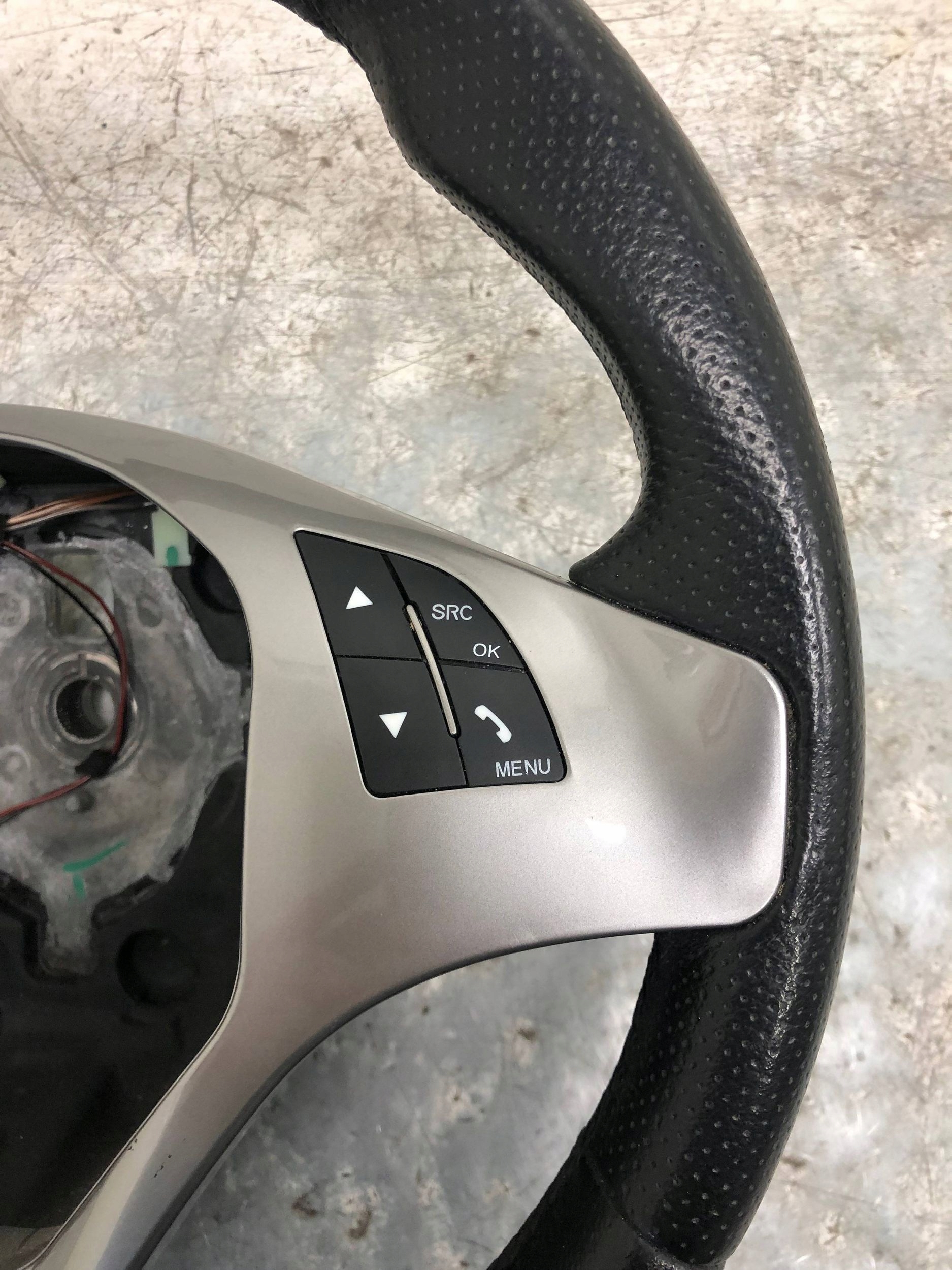 steering wheel, leather MULTIFUNKCJA ALFA ROMEO MITO