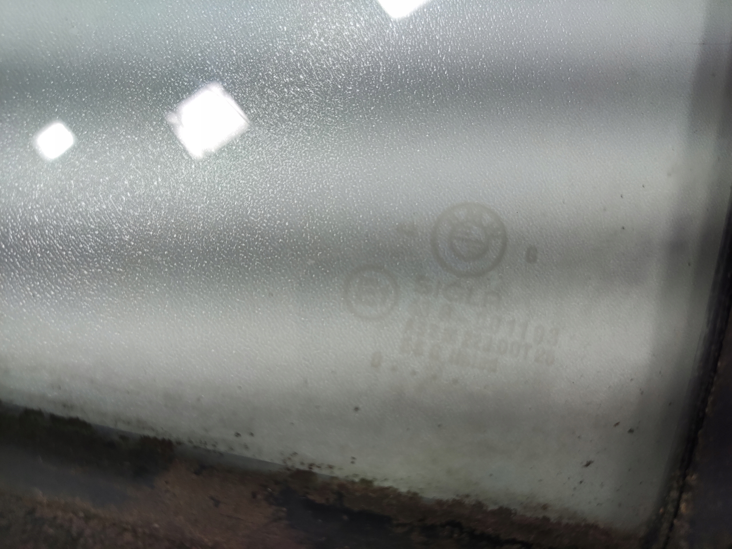 window door right right rear part rear BMW 7 E23 1977-1986