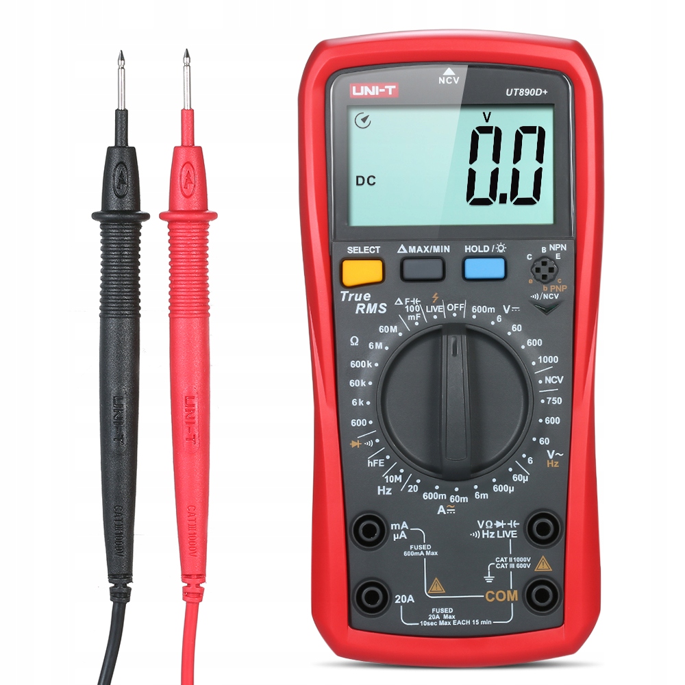 

Miernik uniwersalny Uni-T UT890D+