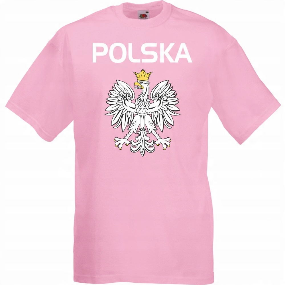 

Koszulka kibica Polska reprezentacja L różowa