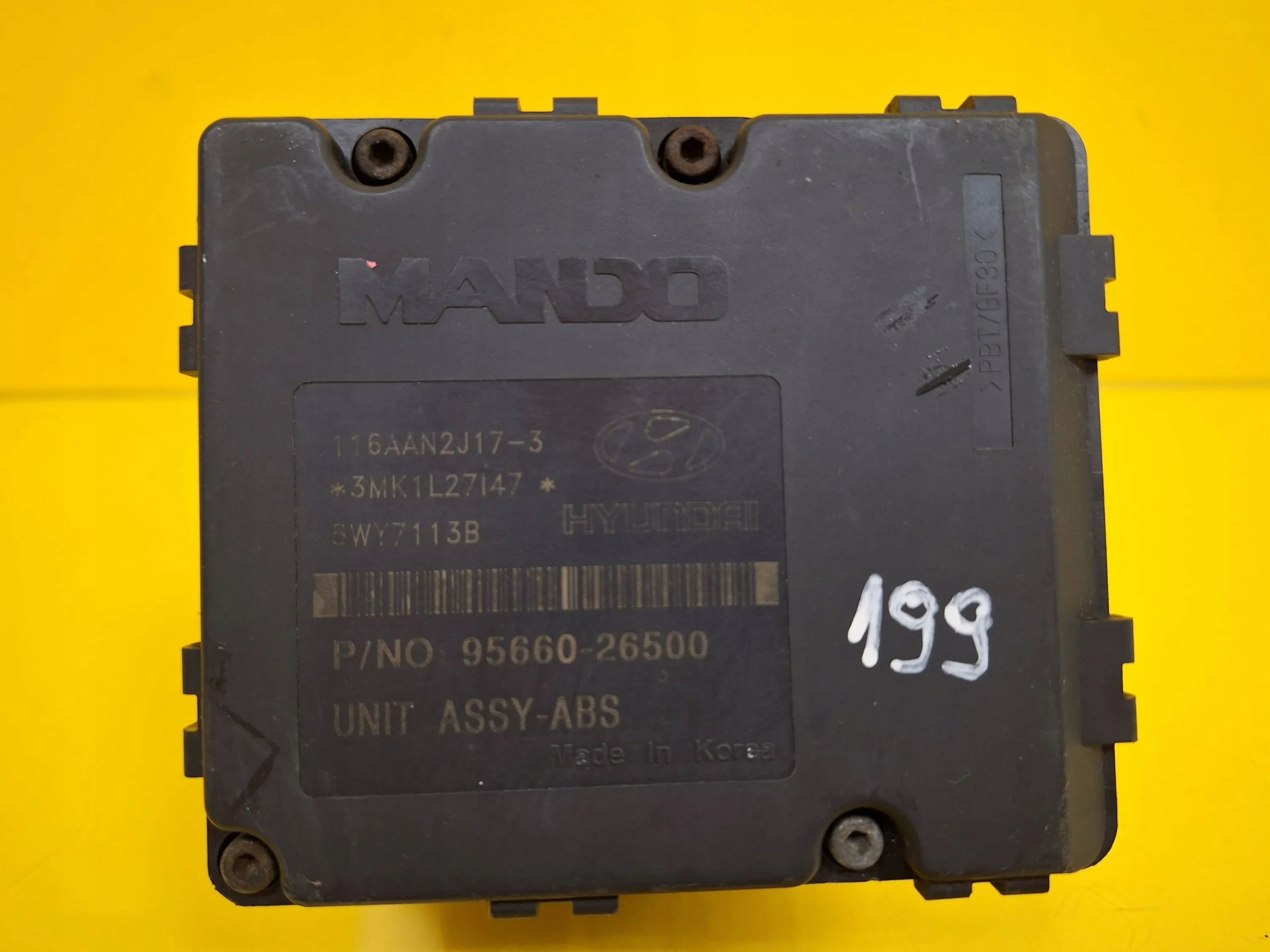 Hyundai SANTA FE 2003 2000cm3 насос ABS 5890026150