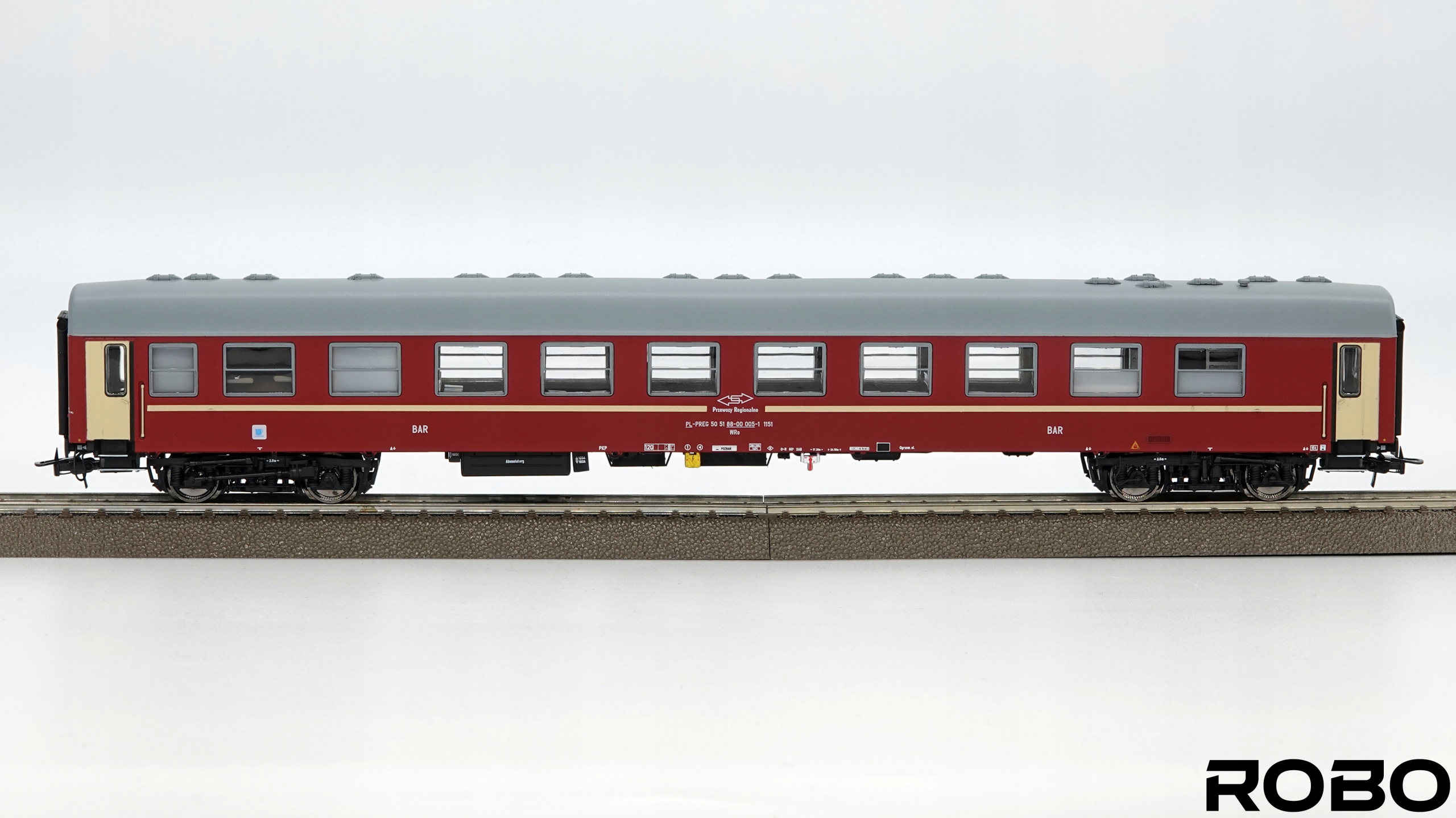 Wagon barowy 113A, Pkp Przewozy Regionalne, Bar Poznań H0 Robo 260811 z ośw