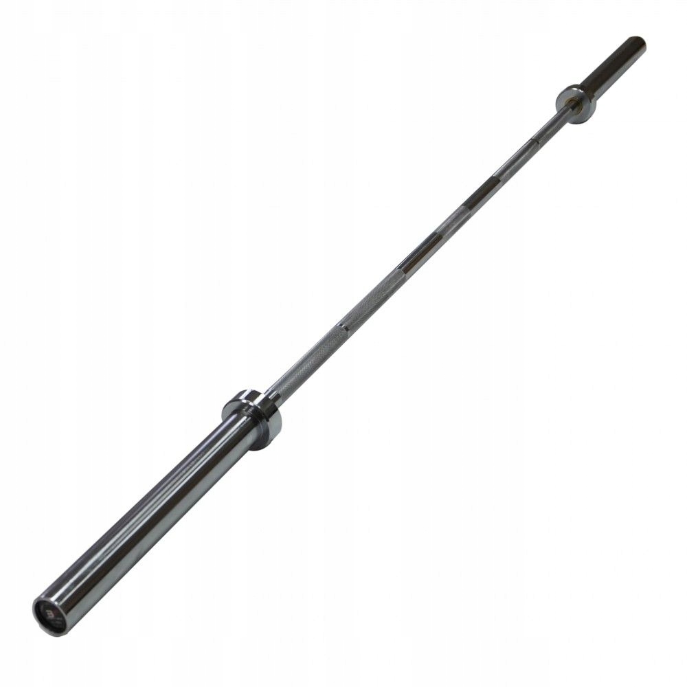 Gryf olimpijski chromowany 220 cm 20 kg AC-173 Bauer Fitness
