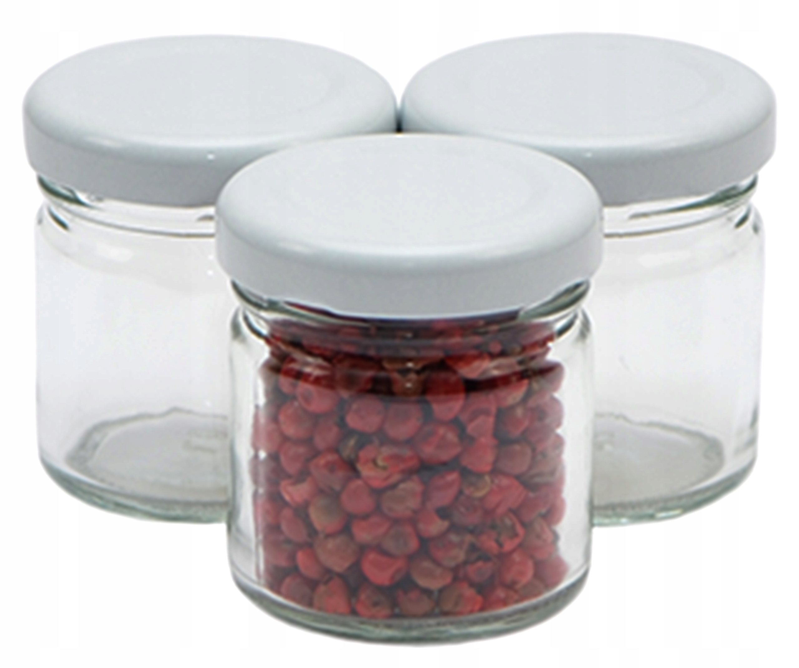 

Słoiczek Szklany 40 ml z białą zakrętką