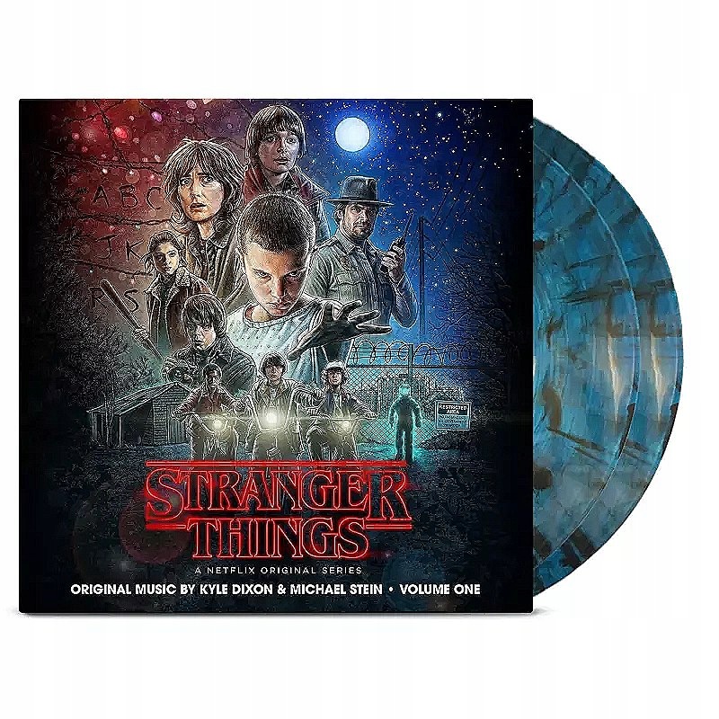 2LP Kyle Dixon: Stranger Things: Volume One Blue Marble Vinyl Us Import Thi