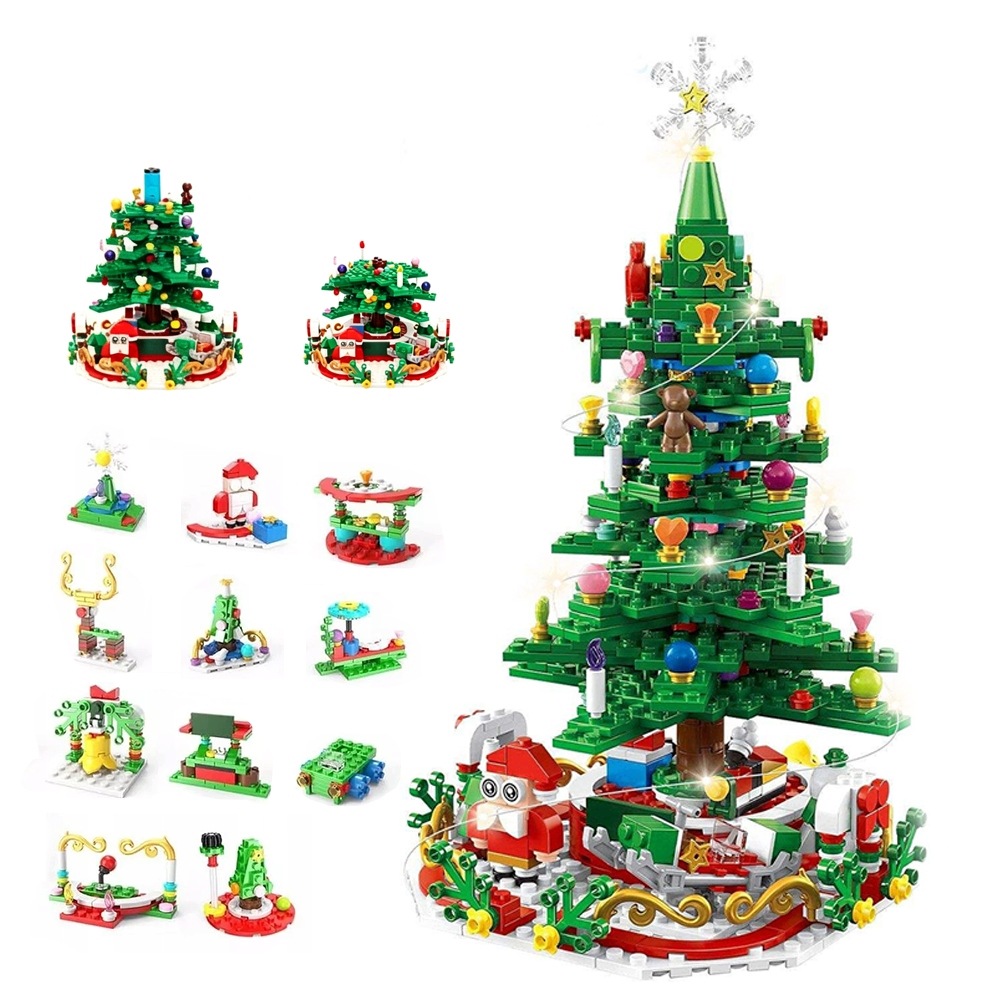 Adventní Kalendář Pro Děti, Hračka Na Stavění Vánočního Stromku, Dárek