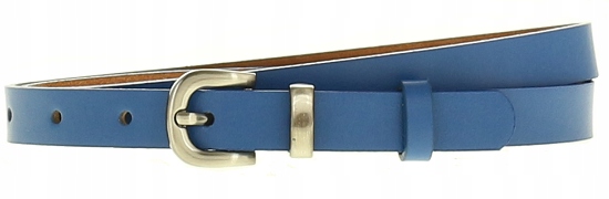 Pasek Dziewczęcy do sukienki spodni czarny KOLORY Długość bez klamry 80 cm