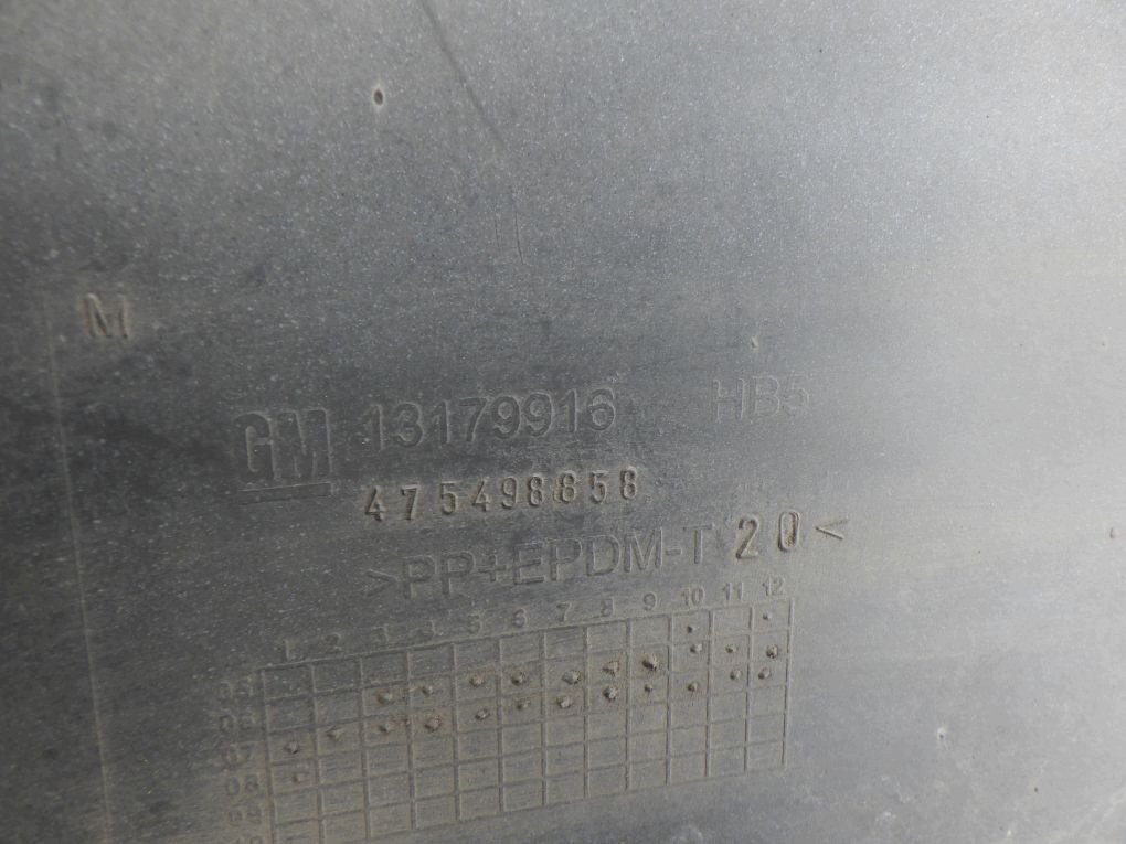OPEL CORSA D 5D 2006- lökhárító hátsó far