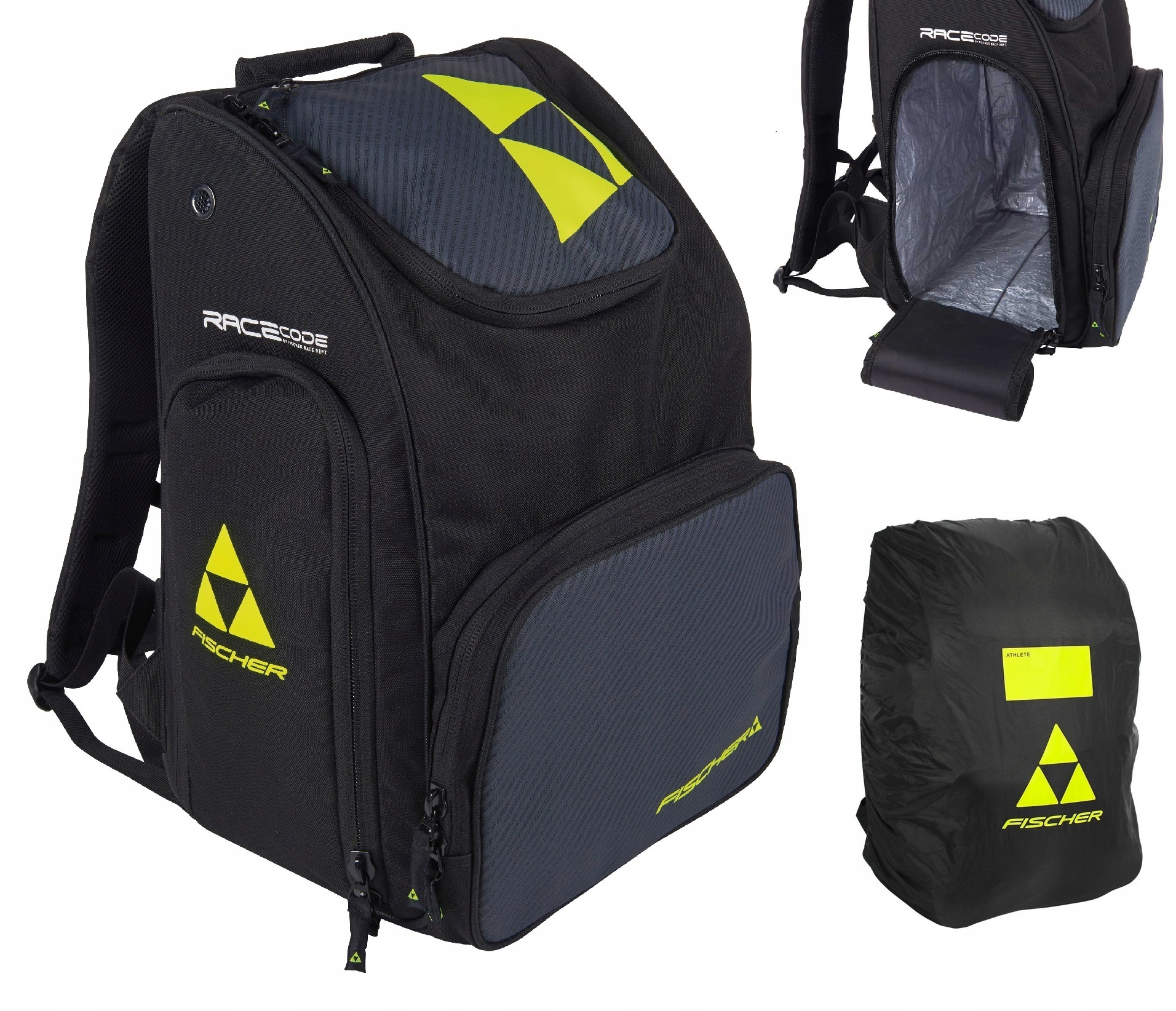 Plecak Fischer Backpack Race 40L kask i buty