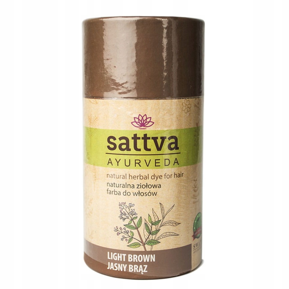 

Sattva Henna Naturalna Farba Do Włosów Light Brown