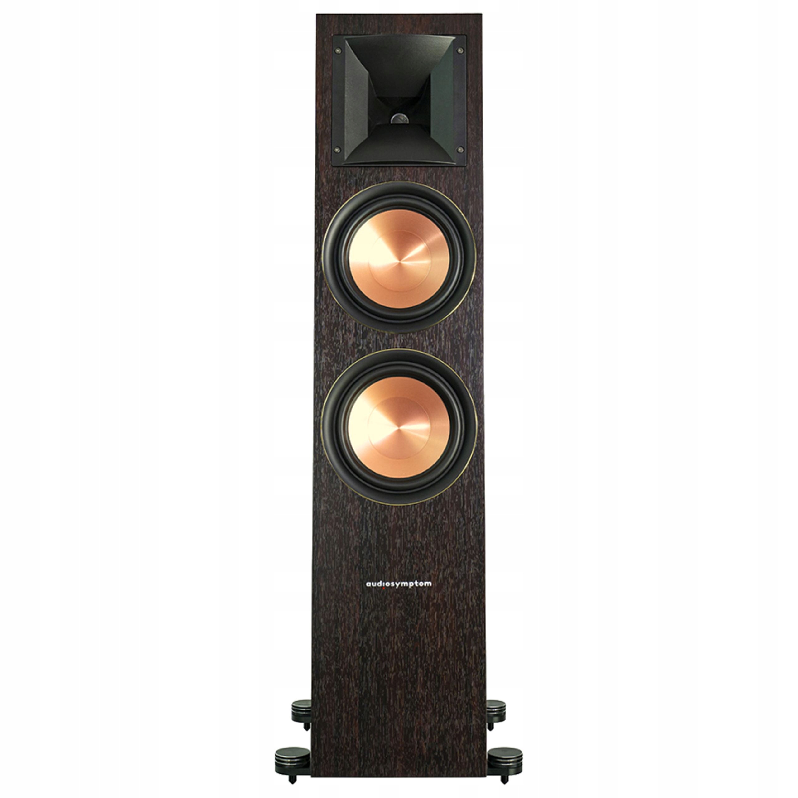 KOLUMNY PODŁOGOWE AUDIOSYMPTOM i8 WALNUT COOPER Model i8