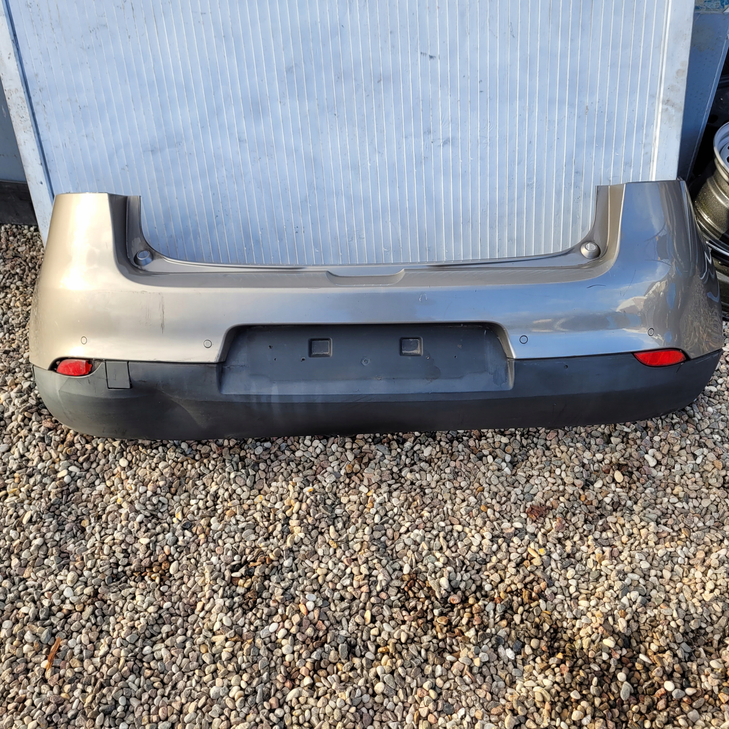 bumper rear rear part RENAULT MEGANE III HB PDC