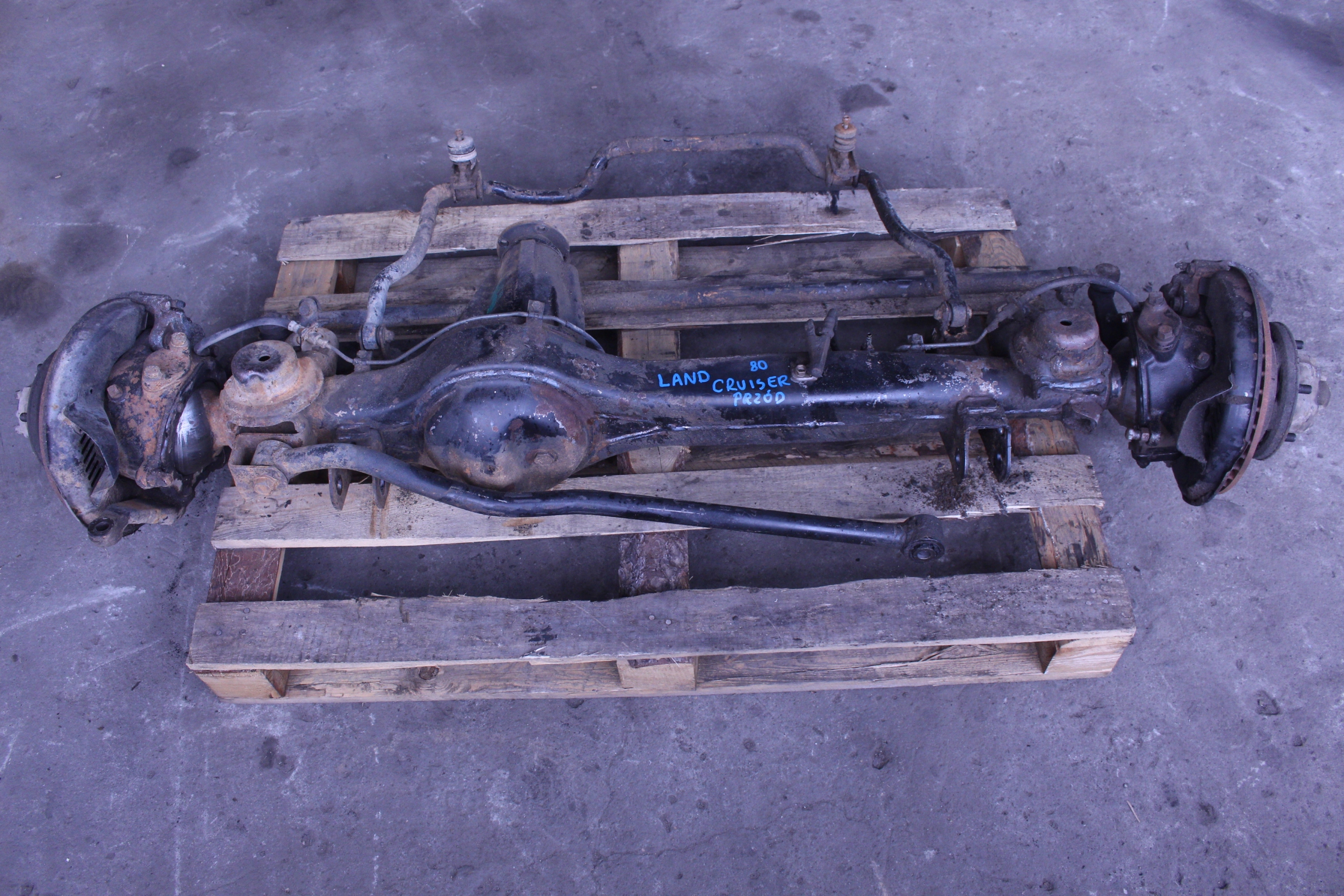 m Мост перед подвеска 4, 2td land cruiser 80 11/ 41 Купить в