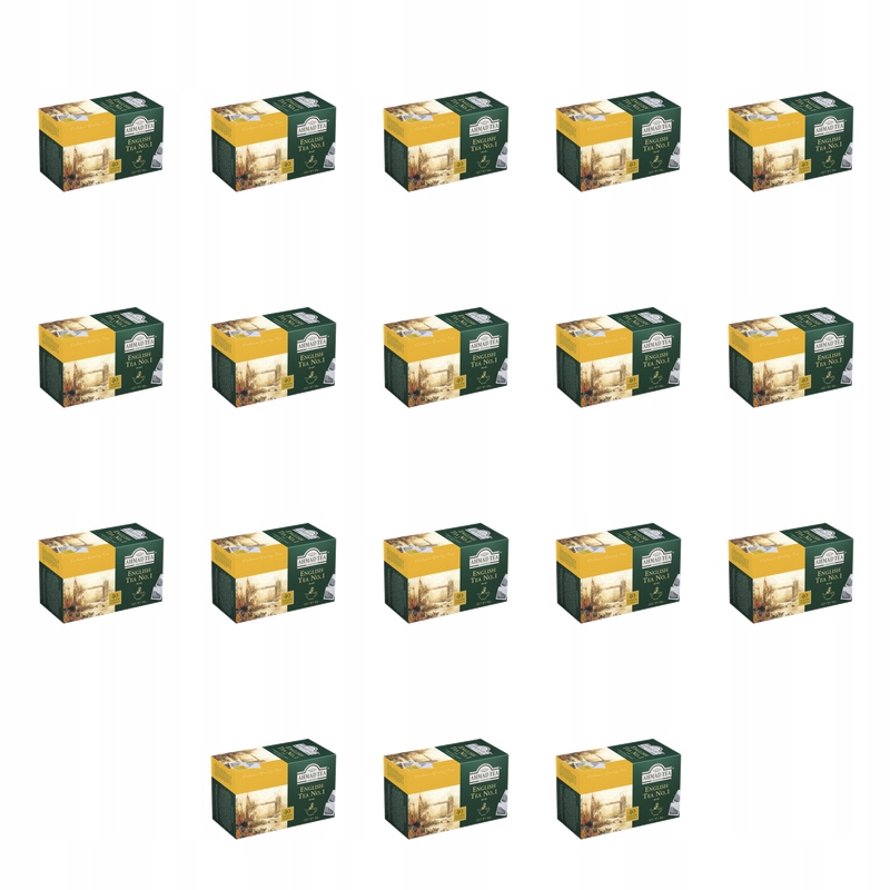 English Tea No.1 Ahmad Tea 40tbx2g b/přívěsky X18