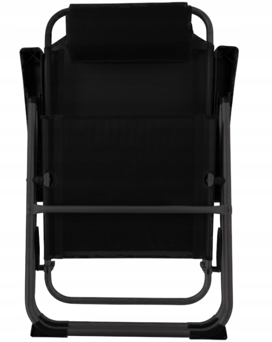 Krzesło turystyczne aluminiowe składane leżak balkonowy kempingowy Długość (dłuższy bok) 106 cm