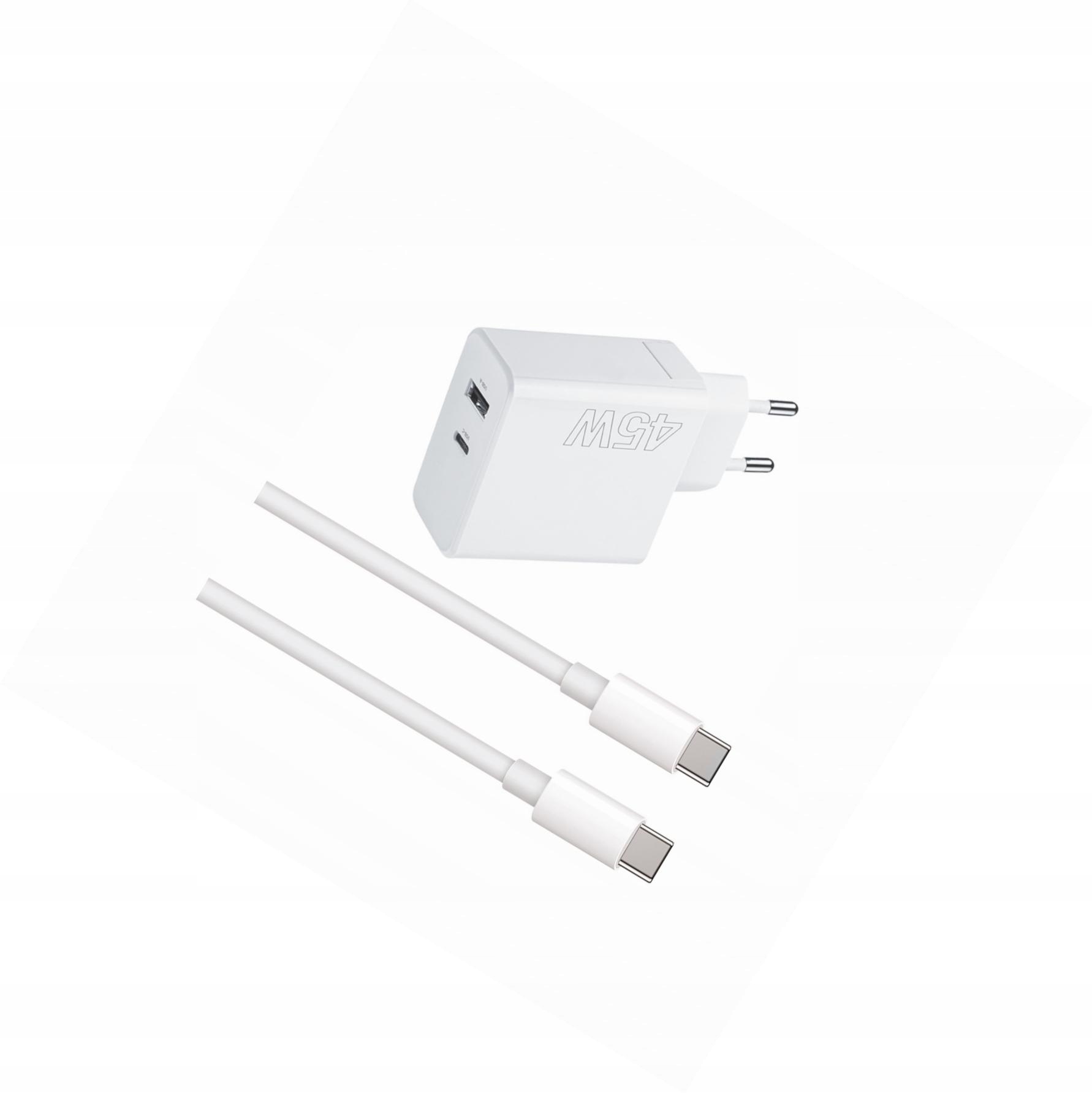 Szybka ładowarka 45W z długim kablem 2m 2 wejścia do Google Pixel 6a
