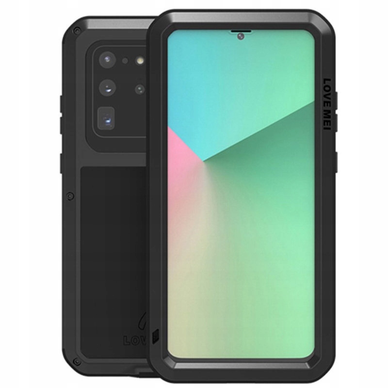 Love Mei Pancéřové Pouzdro Pro Samsung Galaxy S20 Ultra Silné A Odolné Kryt