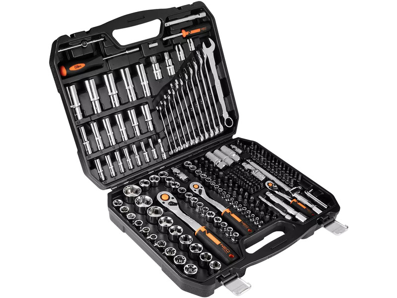 NEO zestaw klucze nasadowe 1/2