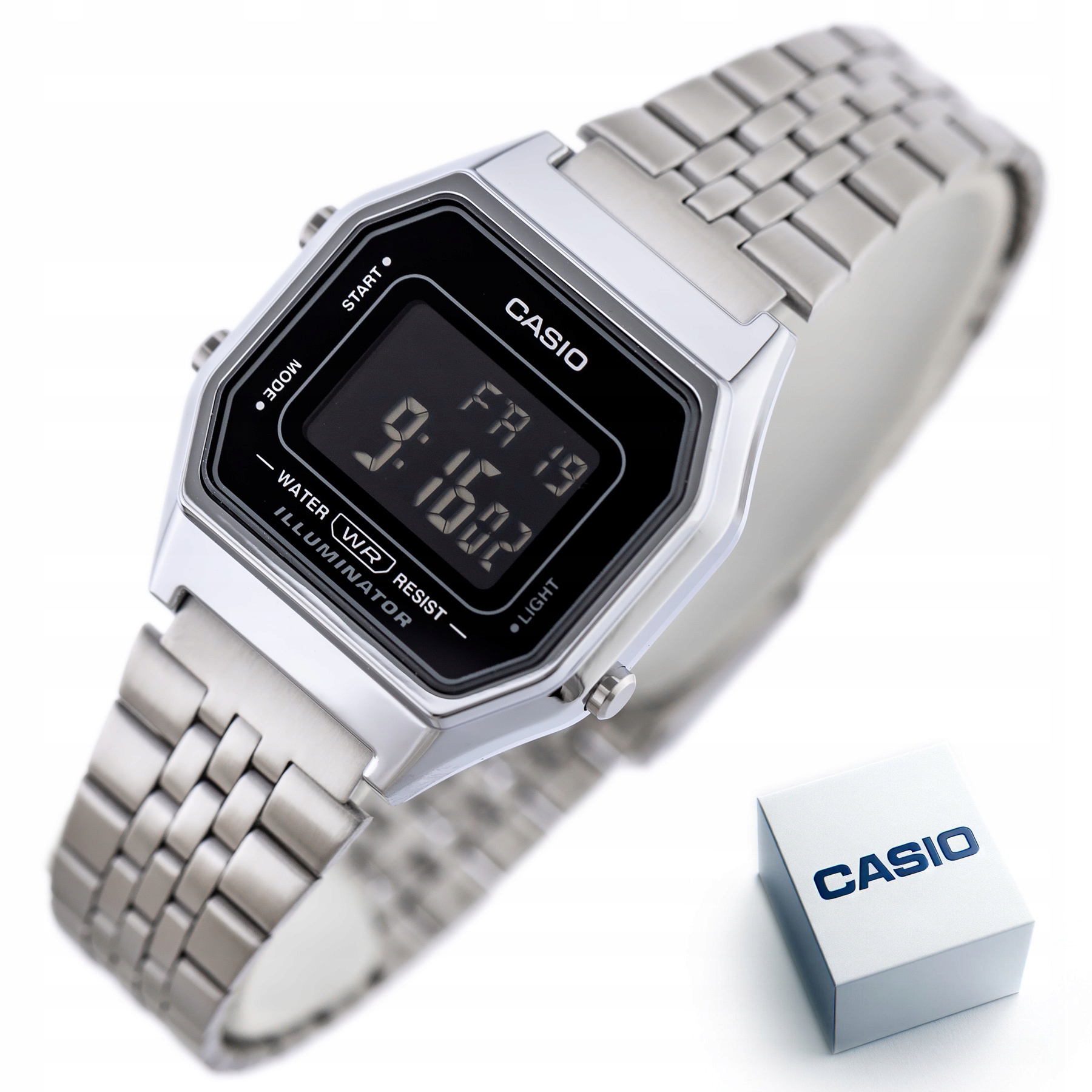 Dámské Hodinky Casio LA680WA-1B Vintage Box Gravírování