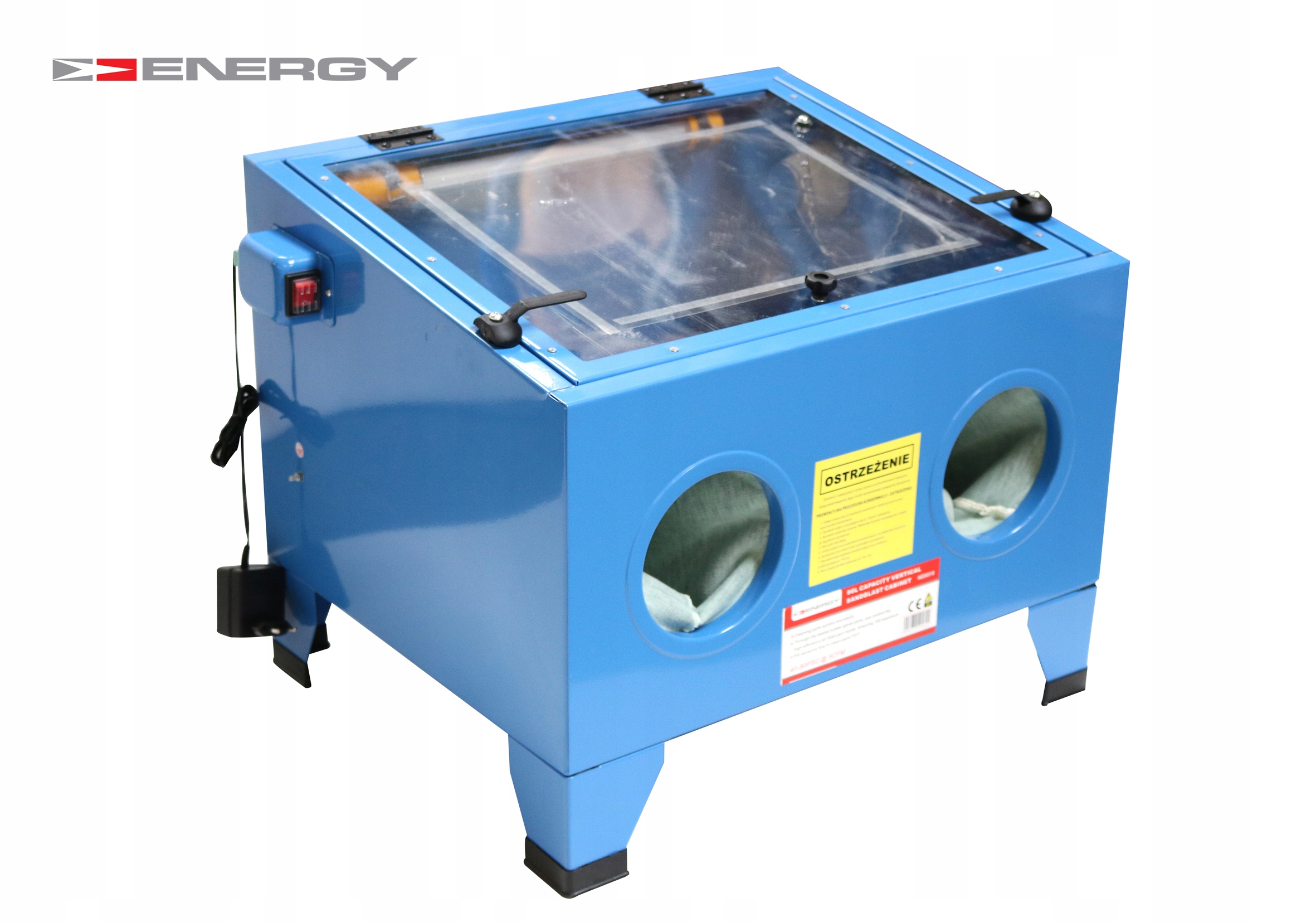 PIASKARKA KABINOWA 90L+PISTOLET+DYSZE Marka Energy