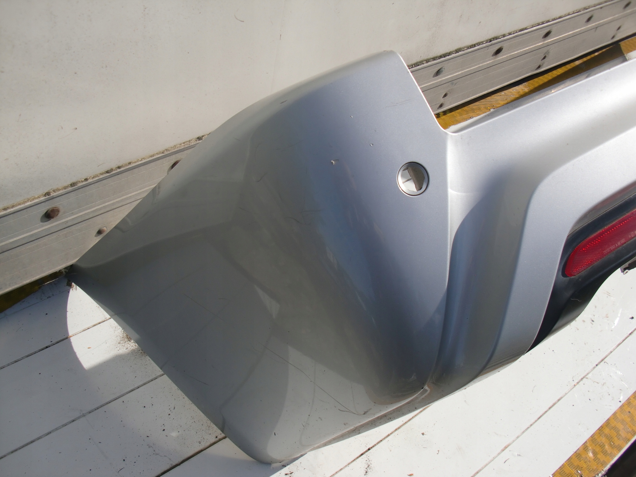 BMW X3 E83 m-packet bumper rear part rear SREBRNY TITANSILBER PDC