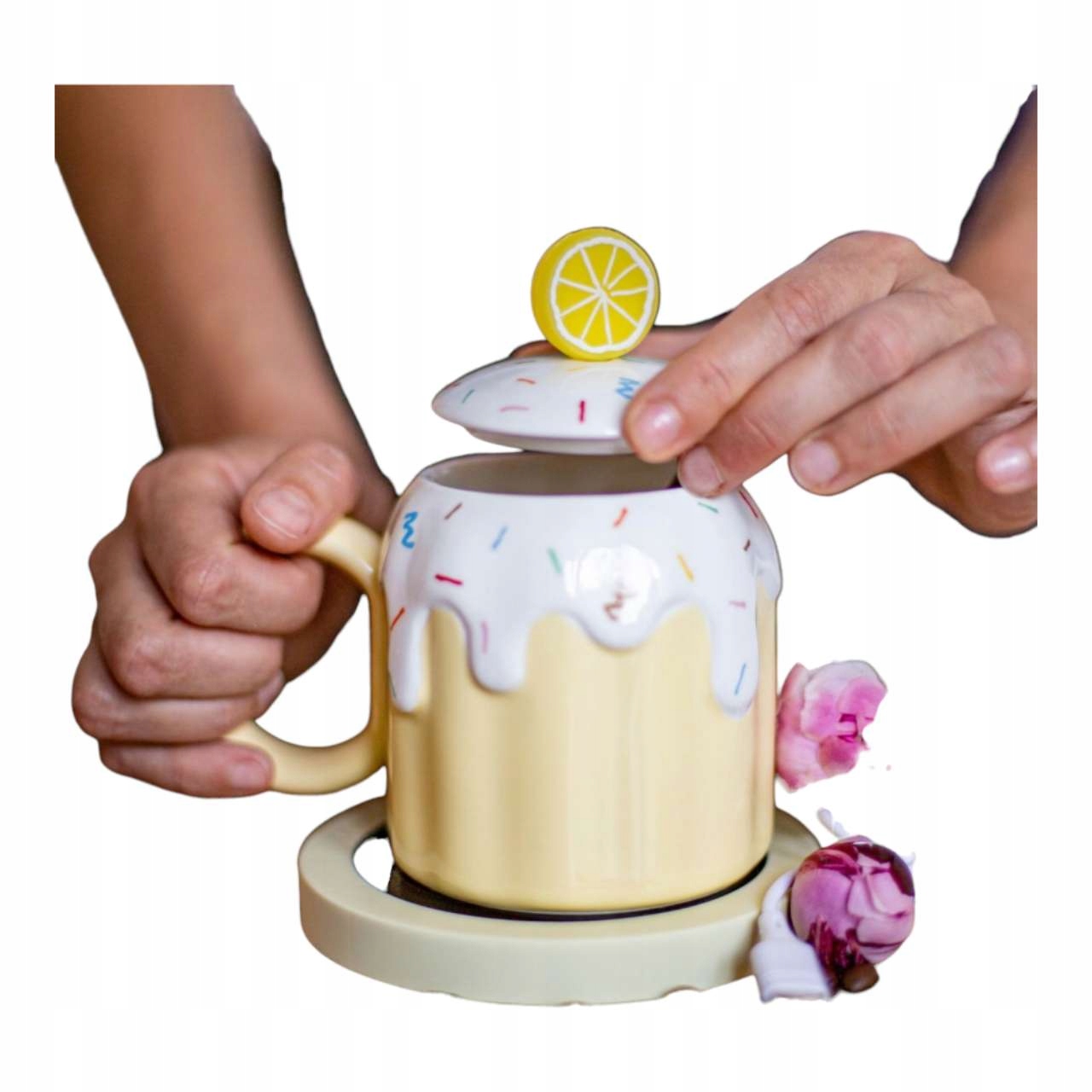 Šálek Na Kávu A Čaj Ohřívač Usb Lžíce Kabel Dárek Ke Dni Babiček