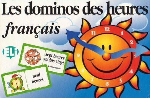 Gra Językowa. Les dominos des Heures. Eli