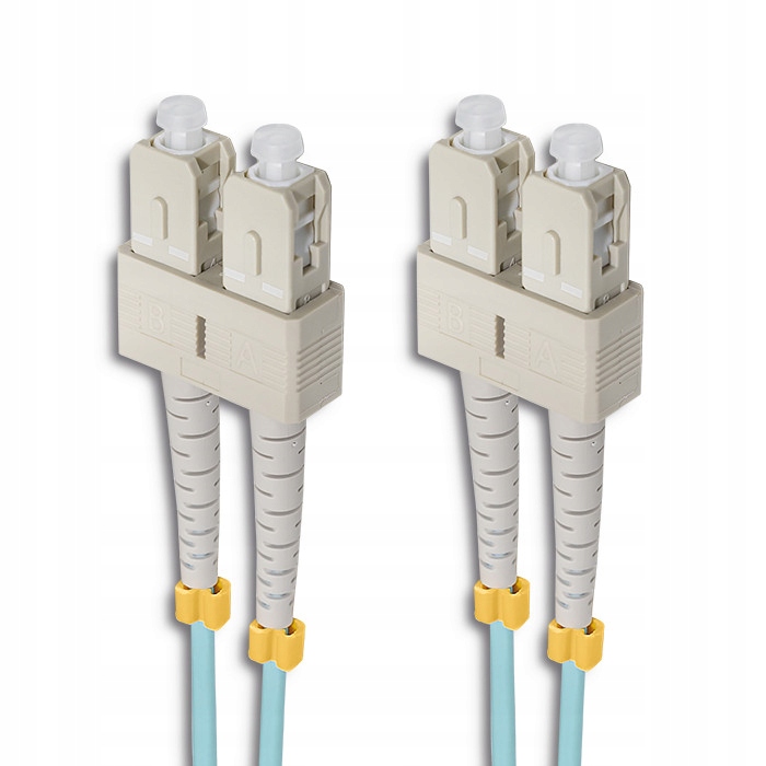 Patchcord światłowodowy SC/UPC - SC/UPC Multimode 50/125 OM4 Duplex | 5m Producent Qoltec